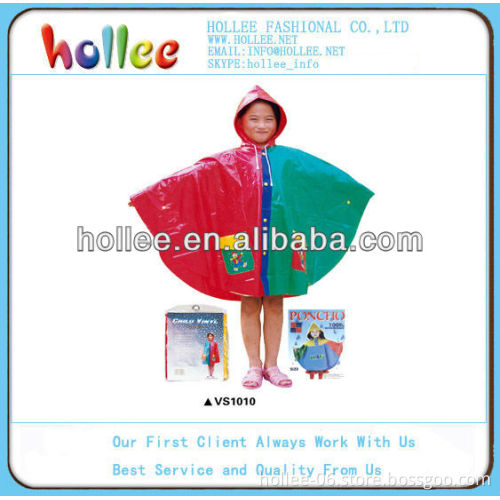 waterproof kids rain poncho